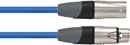 CANFORD CONNECT CABLE XLR3F-XLR3M-HST-0.5m, Blue