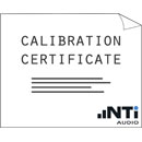 NTI CALIBRATION CERTIFICATE For XL2 and other specified NTi products