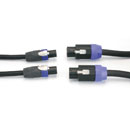 CANFORD CABLE NL4FX-NL4FX-MCS4-0.5m, Black